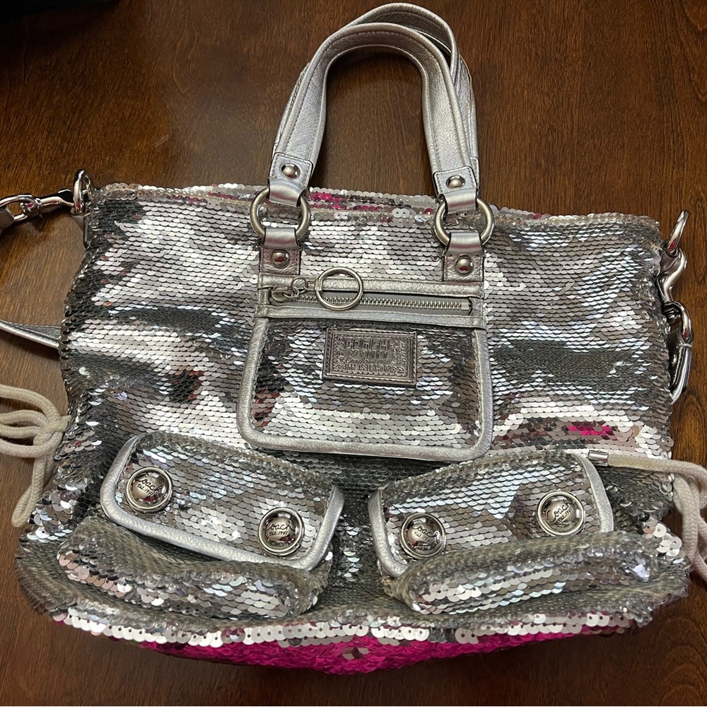 Limited Edition Coach Poppyseed Purse